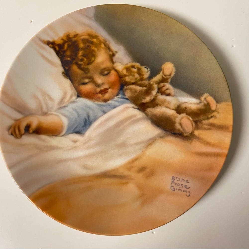 Collector Plate “ HAPPY DREAMS”
Bessie Pease Gutmann